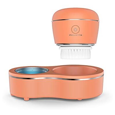 Rowenta Anti-Blemish Facial Cleansing Brush, Gentle Ultrasonic Vibrations, Clean Pores, Sensitive Skin Friendly, Waterproof, Remove Make-Up, LED Sanitising Zone, No Flaws, LV4010 Rowenta Anti-Blemish Facial Cleansing Brush, Gentle Ultrasonic Vibrations, Clean Pores, Sensitive Skin Friendly, Waterproof, Remove Make-Up, LED Sanitising Zone, No Flaws, LV4010