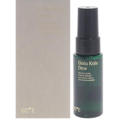 82E Gotu Kola Dew Revitalizing Toner Serum by for Women 1 oz Serum 82E Gotu Kola Dew Revitalizing Toner Serum by for Women 1 oz Serum