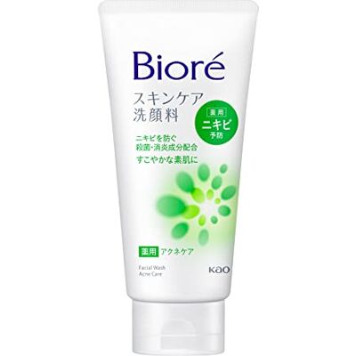 Bioré Kao Biore Facial Washing Foam Acne Care 130g Bioré Kao Biore Facial Washing Foam Acne Care 130g