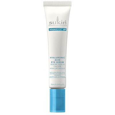 Sukin Aquaboost 3D Hyaluronic Acid Eye Serum Natural Eye Care Products, Lightweight Hydrating Serum For Tired Looking Eyes -Contains Pro Vitamin B5 and More 30ml Sukin Aquaboost 3D Hyaluronic Acid Eye Serum Natural Eye Care Products, Lightweight Hydrating Serum For Tired Looking Eyes -Contains Pro Vitamin B5 and More 30ml