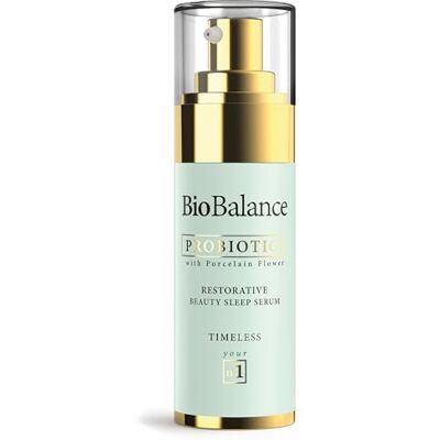 BIOBALANCE back to nature BioBalance Probiotics Restorative Beauty Sleep Serum 30ml Anti Ageing Serum Brightening Plumping Effect Overnight Skin Cream Face Serum BIOBALANCE back to nature BioBalance Probiotics Restorative Beauty Sleep Serum 30ml Anti Ageing Serum Brightening Plumping Effect Overnight Skin Cream Face Serum