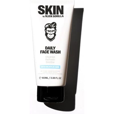 Slick Gorilla Daily Face Wash for Men with Salicylic Acid 100ml Slick Gorilla Daily Face Wash for Men with Salicylic Acid 100ml