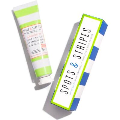 Spots & Stripes Teenage Spot Treatment Boys, 100% Natural Skincare, Multi-Purpose Spot Zapper, Lip Balm and Skin Rescue for Tweens in One Genius Stick, with Niaouli, Coconut and Myrrh (15g) Spots & Stripes Teenage Spot Treatment Boys, 100% Natural Skincare, Multi-Purpose Spot Zapper, Lip Balm and Skin Rescue for Tweens in One Genius Stick, with Niaouli, Coconut and Myrrh (15g)
