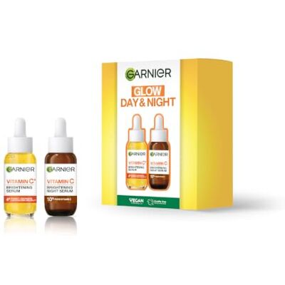 Garnier - Vitamin C Day & Night Serum Gift Set - Serum Gift Set Garnier - Vitamin C Day & Night Serum Gift Set - Serum Gift Set