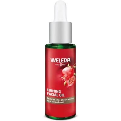 WELEDA Firming Facial Oil with Pomegranate & Maca Peptides, Absorbs Quickly, Activates Cell Renewal, Reduces Lines & Wrinkles, Vegan, 30ml WELEDA Firming Facial Oil with Pomegranate & Maca Peptides, Absorbs Quickly, Activates Cell Renewal, Reduces Lines & Wrinkles, Vegan, 30ml