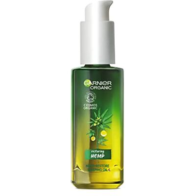 Garnier Organic Hemp Multi-Restore Facial Night Sleeping Oil 30ml Garnier Organic Hemp Multi-Restore Facial Night Sleeping Oil 30ml