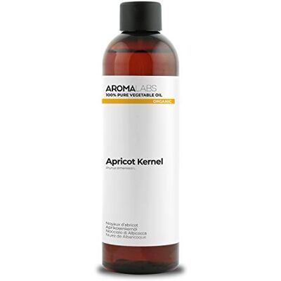 Aroma Labs ORGANIC APRICOT KERNEL Oil 250mL 100% Pure, Natural, Cold Pressed and AB Certified (French Brand) Aroma Labs ORGANIC APRICOT KERNEL Oil 250mL 100% Pure, Natural, Cold Pressed and AB Certified (French Brand)