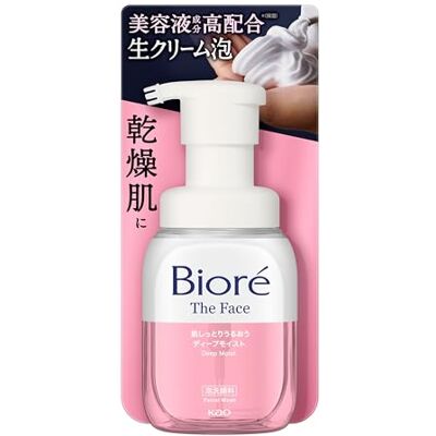 Bioré Biore The Face Facial Wash Foam 200ml Deep Moist Bioré Biore The Face Facial Wash Foam 200ml Deep Moist