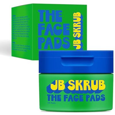 JB SKRUB Acne Face Wipes for Teen Boys, 40 Cleansing Pads with Niacinamide JB SKRUB Acne Face Wipes for Teen Boys, 40 Cleansing Pads with Niacinamide