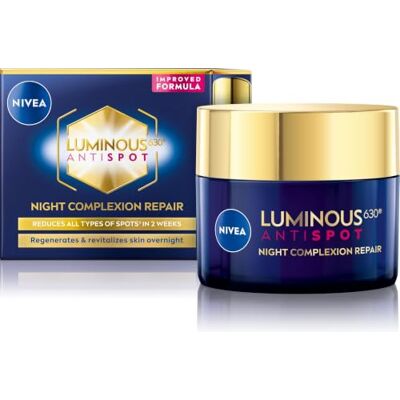 Nivea Night Cream with Luminous 630 - Anti Dark Spot - All Skin Types Nivea Night Cream with Luminous 630 - Anti Dark Spot - All Skin Types