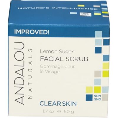Andalou Naturals Andalou Lemon Sugar Free Facial Scrub 50 ml Andalou Naturals Andalou Lemon Sugar Free Facial Scrub 50 ml