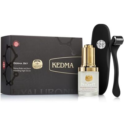 Kedma Model - Dermaroller Night Serum Set - Skincare Set Kedma Model - Dermaroller Night Serum Set - Skincare Set