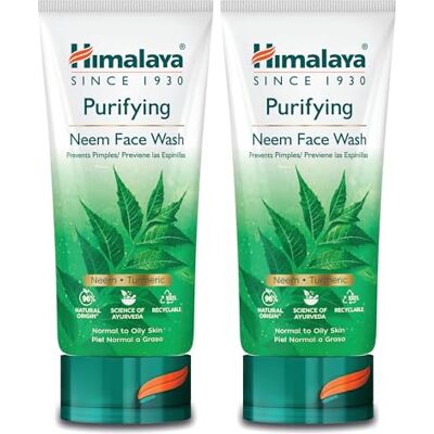 Himalaya Herbals Purifying Neem Face Wash Gel 150g (Pack of 2) Himalaya Herbals Purifying Neem Face Wash Gel 150g (Pack of 2)