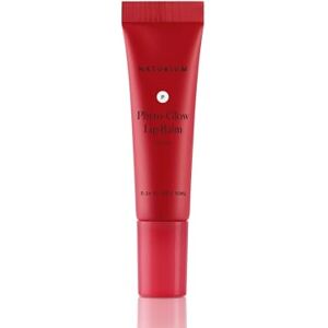 Naturium Phyto-Glow Lip Balm With Shea Butter & Squalane, Sheer Tinted Colour 10 ml, Lychee Naturium Phyto-Glow Lip Balm With Shea Butter & Squalane, Sheer Tinted Colour 10 ml, Lychee