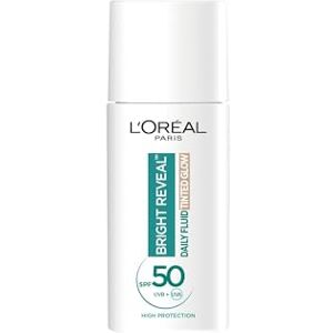 L'Oreal Paris L'Oréal Paris Daily Fluid Tinted Glow SPF 50+, Bronze Glow, 50ml Broad Spectrum SPF 50+ Filters with Instant Glow, Natural Coverage Protect skin, Even Tone and Visibly Correct Dark Spots L'Oreal Paris L'Oréal Paris Daily Fluid Tinted Glow SPF 50+, Bronze Glow, 50ml Broad Spectrum SPF 50+ Filters with Instant Glow, Natural Coverage Protect skin, Even Tone and Visibly Correct Dark Spots