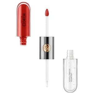 Kiko Milano Unlimited Double Touch 107 Liquid lipstick with a bright finish in a two-step application. Lasts up to 12 hours. No-transfer base colour Kiko Milano Unlimited Double Touch 107 Liquid lipstick with a bright finish in a two-step application. Lasts up to 12 hours. No-transfer base colour