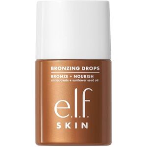e.l.f. SKIN Bronzing Drops, Liquid Bronzer For Face & Skin, Creates A Sun-Kissed Glow, Infused With Vitamin E, Vegan & Cruelty-Free, Fair Gold e.l.f. SKIN Bronzing Drops, Liquid Bronzer For Face & Skin, Creates A Sun-Kissed Glow, Infused With Vitamin E, Vegan & Cruelty-Free, Fair Gold