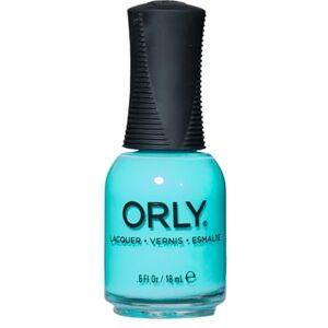 Orly Mallrat Nail Polish (18ml) Aqua Creme Nail Varnish,1980s Collection Orly Mallrat Nail Polish (18ml) Aqua Creme Nail Varnish,1980s Collection