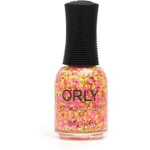 Orly Bikini Bottoms Nail Polish Topper (18ml), Neon Confetti Nail Varnish Orly Bikini Bottoms Nail Polish Topper (18ml), Neon Confetti Nail Varnish