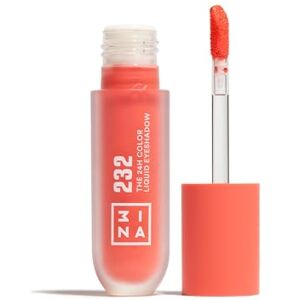 3INA MAKEUP The 24H Color Liquid Eyeshadow 232 Hot coral Liquid Eyeshadow 24H Long-Wearing Waterproof Formula 3INA MAKEUP The 24H Color Liquid Eyeshadow 232 Hot coral Liquid Eyeshadow 24H Long-Wearing Waterproof Formula