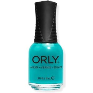 Orly Dear Abby Nail Polish (18ml), Neon Teal Creme Nail Varnish Orly Dear Abby Nail Polish (18ml), Neon Teal Creme Nail Varnish