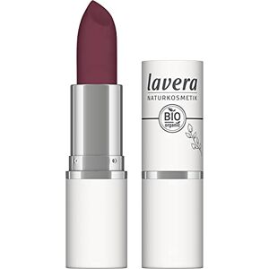 lavera Velvet Matt Lipstick Royal Cassis 06 natural cosmetics Comfortable wear, no drying out the lips Longlasting Gluten free Organic blossom butter & Organic sunflower oil 4,5g lavera Velvet Matt Lipstick Royal Cassis 06 natural cosmetics Comfortable wear, no drying out the lips Longlasting Gluten free Organic blossom butter & Organic sunflower oil 4,5g