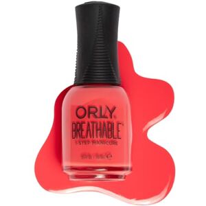 Orly Vibrant Coral Crème Nail Polish Breathable Nail Varnish Infused with Argan Oil, Pro-Vitamin B5 & Vitamin C No Base or Top Coat Needed Easy to Apply & Vegan (Aphromite) Orly Vibrant Coral Crème Nail Polish Breathable Nail Varnish Infused with Argan Oil, Pro-Vitamin B5 & Vitamin C No Base or Top Coat Needed Easy to Apply & Vegan (Aphromite)