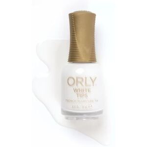 Orly White Tips Nail Polish Classic French Manicure Essential Bright White Creme 18ml Orly White Tips Nail Polish Classic French Manicure Essential Bright White Creme 18ml