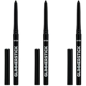 Avon - Glimmerstick Eyeliner Trio - Blackest Black - 0.28g - Eyeliner Trio Avon - Glimmerstick Eyeliner Trio - Blackest Black - 0.28g - Eyeliner Trio