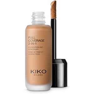 KIKO Milano Full Coverage 2 In 1 Foundation & Concealer 2 In 1 Foundation And Concealer, Superior Coverage, WB105 Warm Beige 105 KIKO Milano Full Coverage 2 In 1 Foundation & Concealer 2 In 1 Foundation And Concealer, Superior Coverage, WB105 Warm Beige 105