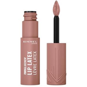 Rimmel Thrill Seeker Lip Latex, 650 Mindful, Ultra-Smooth Finish, Lasts All Day, Transfer-Proof, Infused with Aloe Vera, Hyaluronic Acid and Vitamin E, Diamond-Like Shape Applicator, Vegan Rimmel Thrill Seeker Lip Latex, 650 Mindful, Ultra-Smooth Finish, Lasts All Day, Transfer-Proof, Infused with Aloe Vera, Hyaluronic Acid and Vitamin E, Diamond-Like Shape Applicator, Vegan