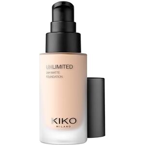 Kiko Milano Unlimited 24H Matte Foundation 1 CR, Long-Lasting Matt Liquid Foundation With Up To 24-Hour Hold Kiko Milano Unlimited 24H Matte Foundation 1 CR, Long-Lasting Matt Liquid Foundation With Up To 24-Hour Hold