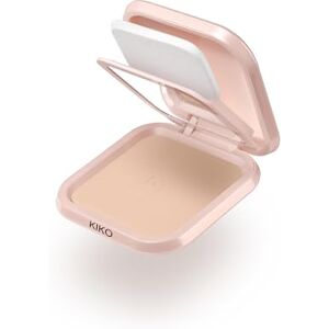 Kiko Milano Skin Lover Refining Face Powder Foundation 02, Compact, Moisturising And Smoothing Powder Foundation Kiko Milano Skin Lover Refining Face Powder Foundation 02, Compact, Moisturising And Smoothing Powder Foundation