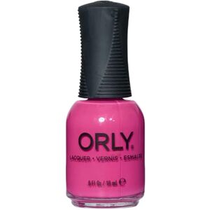 Orly Shut Up Heather Nail Polish (18ml) Fuchsia Pink Creme Nail Varnish 1980s Collection Orly Shut Up Heather Nail Polish (18ml) Fuchsia Pink Creme Nail Varnish 1980s Collection