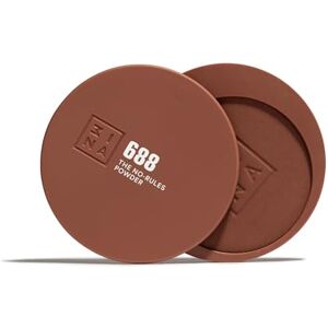 3INA MAKEUP The No-Rules Powder 688 Dark brown 3-in-1 Compact Powder with Hyaluronic Acid and Ceramides Soft Formula 3INA MAKEUP The No-Rules Powder 688 Dark brown 3-in-1 Compact Powder with Hyaluronic Acid and Ceramides Soft Formula