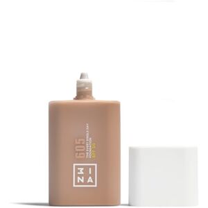 3INA MAKEUP The Every Single Day Foundation SPF 50 605 Medium-tan neutral Foundation with SPF 50 & Niacinamide 3INA MAKEUP The Every Single Day Foundation SPF 50 605 Medium-tan neutral Foundation with SPF 50 & Niacinamide