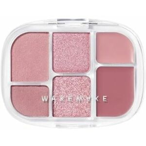 WAKEMAKE Soft Sheer Multi Palette 02 Lasy Rose by for Women 0.22 oz Makeup WAKEMAKE Soft Sheer Multi Palette 02 Lasy Rose by for Women 0.22 oz Makeup