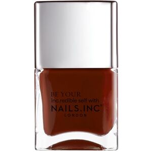 Nails Inc Be Your Inc.redible Self, Love In Leather, Apricot Crush, Dark Brown, Earthy Desert Tone, Long Lasting, Chip Resistant, Smudge Proof, Vegan, Cruelty Free, Nail Polish, 14 ML Nails Inc Be Your Inc.redible Self, Love In Leather, Apricot Crush, Dark Brown, Earthy Desert Tone, Long Lasting, Chip Resistant, Smudge Proof, Vegan, Cruelty Free, Nail Polish, 14 ML