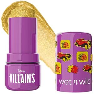 Wet n Wild x Disney Villains Bad Rep Jelly Highlighter, Buildable High-Pigment Creamy Highlighter with Dewy Glow & Multidimensional Sparkle Cruella De Vil Inspired Makeup, Maniac Wet n Wild x Disney Villains Bad Rep Jelly Highlighter, Buildable High-Pigment Creamy Highlighter with Dewy Glow & Multidimensional Sparkle Cruella De Vil Inspired Makeup, Maniac