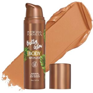 Physicians Formula Butter Glow Body Bronzer, Instant-Tan Body Makeup, 12-Hour Wear, Waterproof and Transfer-Proof Formula with Amazonian Butters that Soften and Moisturize the Skin, Light/Medium Physicians Formula Butter Glow Body Bronzer, Instant-Tan Body Makeup, 12-Hour Wear, Waterproof and Transfer-Proof Formula with Amazonian Butters that Soften and Moisturize the Skin, Light/Medium