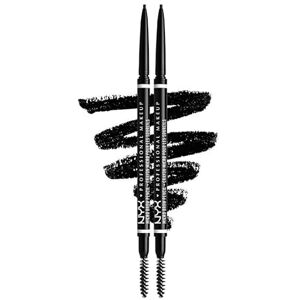 NYX Professional Makeup Black Double-Ended Eyebrow Pencil - Eyebrow Pencil NYX Professional Makeup Black Double-Ended Eyebrow Pencil - Eyebrow Pencil