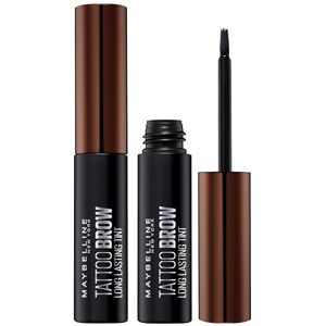 Maybelline New York Tattoo Brow Peel Off Eyebrow Gel Tint, Semi-Permanent Colour, Waterproof, Lasts up to 3 Days, Colour: Dark Brown, Duo Bundle Maybelline New York Tattoo Brow Peel Off Eyebrow Gel Tint, Semi-Permanent Colour, Waterproof, Lasts up to 3 Days, Colour: Dark Brown, Duo Bundle