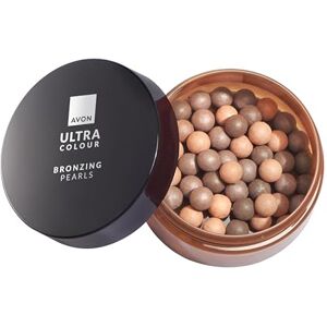 Avon Bronzing Pearls Medium Bronze, Multi-Shade Pearls with Mineral Pigments for a Buildable Multi-Dimensional Sun-Kissed Glow, Suitable for All Skin Tones, Cruelty-Free Face Bronzer, 28g Avon Bronzing Pearls Medium Bronze, Multi-Shade Pearls with Mineral Pigments for a Buildable Multi-Dimensional Sun-Kissed Glow, Suitable for All Skin Tones, Cruelty-Free Face Bronzer, 28g