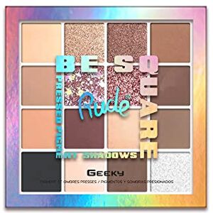 RUDE Be Square Pressed Pigments and Shadows Geeky by Cosmetics for Women 0.76 oz Makeup RUDE Be Square Pressed Pigments and Shadows Geeky by Cosmetics for Women 0.76 oz Makeup