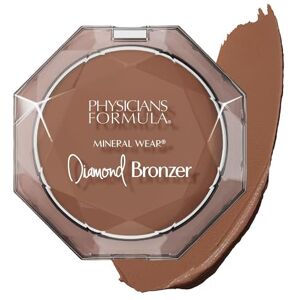 Physicians Formula Mineral Wear Diamond Bronzer, Bronzing Powder with Vitamin E, Minimizes Appearance of Pores and Fine Lines, Powder and Serum Hybrid, Deep Bronze Gem Physicians Formula Mineral Wear Diamond Bronzer, Bronzing Powder with Vitamin E, Minimizes Appearance of Pores and Fine Lines, Powder and Serum Hybrid, Deep Bronze Gem
