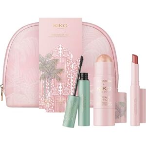 Kiko Milano Threads Of Time Glass Glow Icons Make Up Kit, Make-Up Gift Set: Highlighter Stick, Eyebrow Wax And Gloss Stick Kiko Milano Threads Of Time Glass Glow Icons Make Up Kit, Make-Up Gift Set: Highlighter Stick, Eyebrow Wax And Gloss Stick