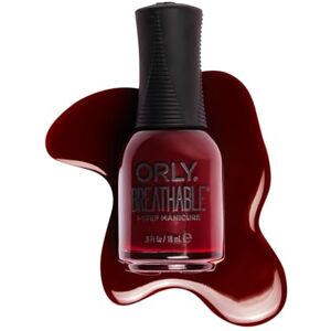 Orly Dark Red Creme Nail Polish Breathable Nail Varnish Infused with Argan Oil, Pro-Vitamin B5 & Vitamin C No Base or Top Coat Needed Easy to Apply & Vegan (Reddy Or Not) Orly Dark Red Creme Nail Polish Breathable Nail Varnish Infused with Argan Oil, Pro-Vitamin B5 & Vitamin C No Base or Top Coat Needed Easy to Apply & Vegan (Reddy Or Not)
