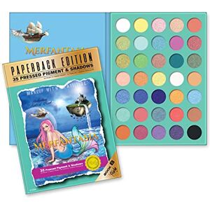RUDE Merfantasia Eyeshadow Palette Paperback Edition by Cosmetics for Women 0.74 oz Eye Shadow RUDE Merfantasia Eyeshadow Palette Paperback Edition by Cosmetics for Women 0.74 oz Eye Shadow
