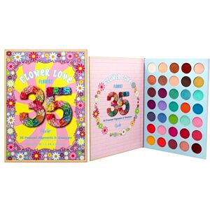 Rude Cosmetics Flower Love 35 Eyeshadows Palette Florist by for Women 1.34 oz Eye Shadow Rude Cosmetics Flower Love 35 Eyeshadows Palette Florist by for Women 1.34 oz Eye Shadow