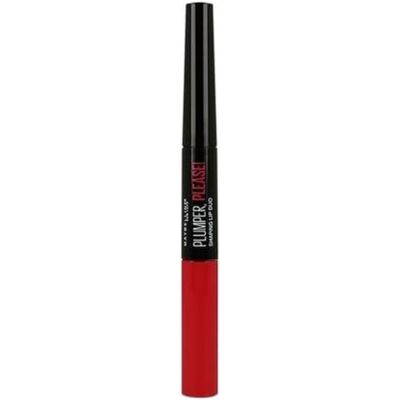 Maybelline Newyork Plumper Please Shaping Lip Duo Lipstick, 235 Hot & Spicey Maybelline Newyork Plumper Please Shaping Lip Duo Lipstick, 235 Hot & Spicey